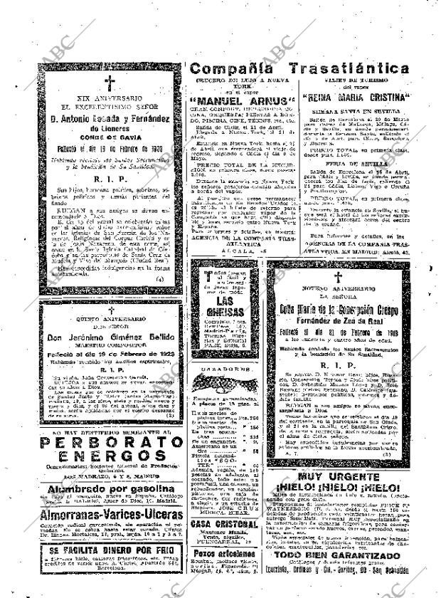 ABC MADRID 18-02-1928 página 44