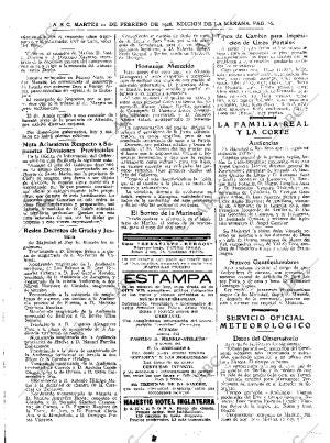 ABC MADRID 21-02-1928 página 16