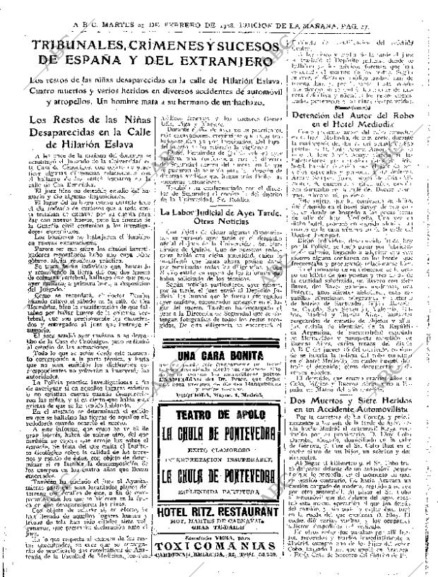 ABC MADRID 21-02-1928 página 27