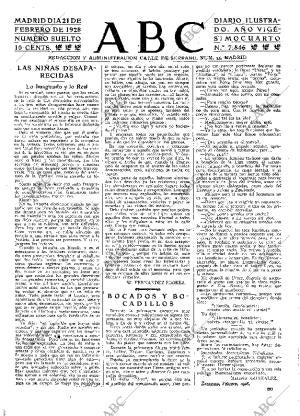 ABC MADRID 21-02-1928 página 3