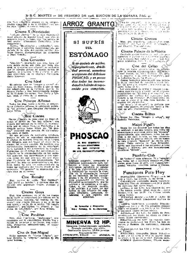 ABC MADRID 21-02-1928 página 40