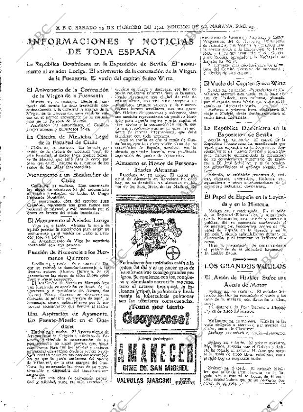 ABC MADRID 25-02-1928 página 29
