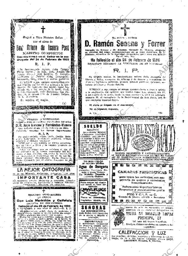 ABC MADRID 25-02-1928 página 46