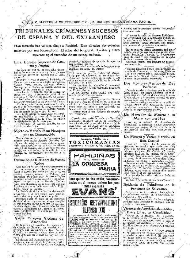 ABC MADRID 28-02-1928 página 29