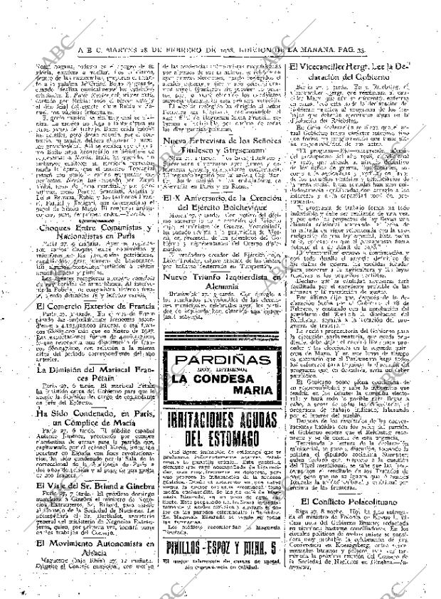 ABC MADRID 28-02-1928 página 33
