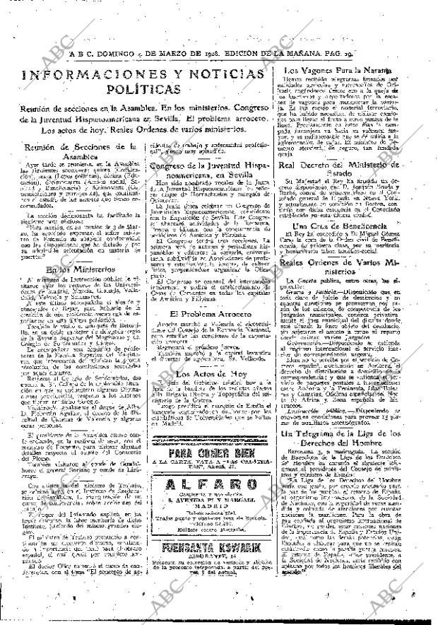 ABC MADRID 04-03-1928 página 29