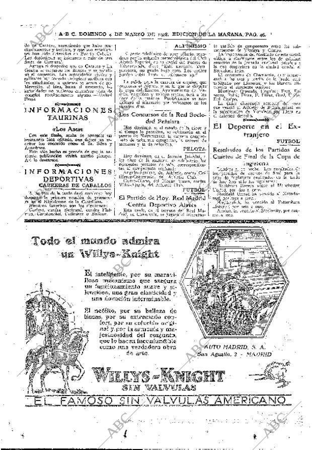 ABC MADRID 04-03-1928 página 46