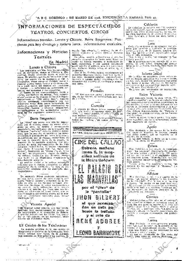 ABC MADRID 04-03-1928 página 49