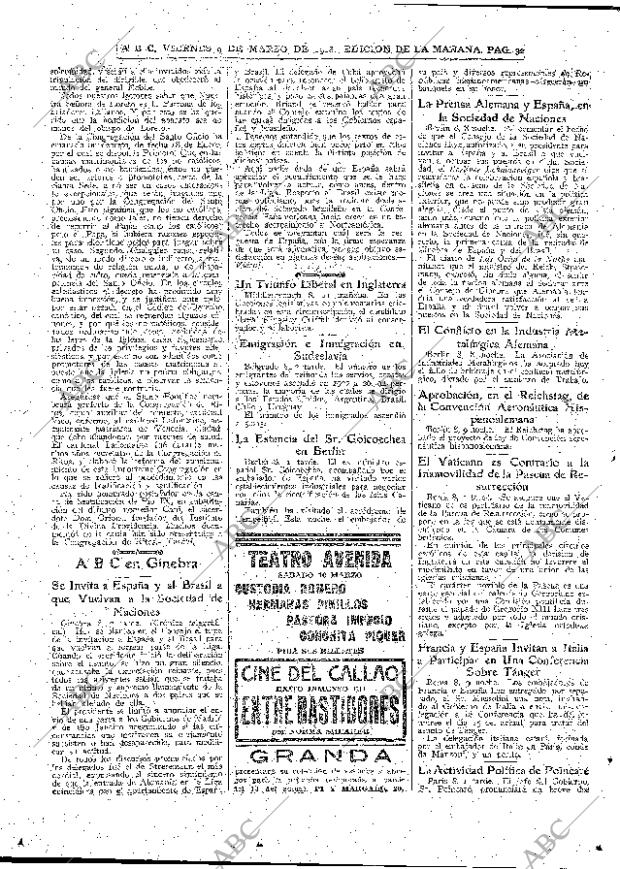 ABC MADRID 09-03-1928 página 32