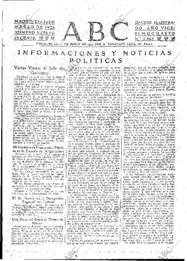 ABC MADRID 14-03-1928 página 15