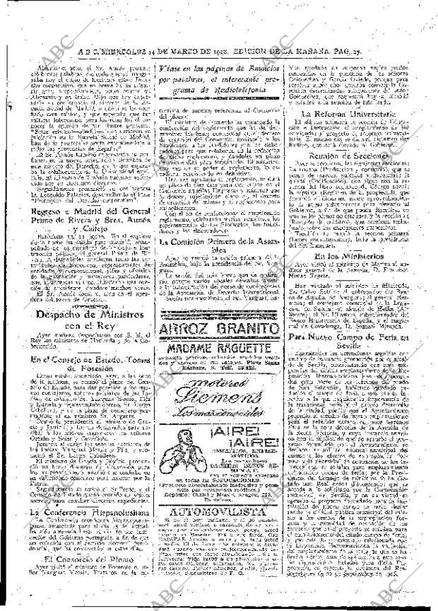 ABC MADRID 14-03-1928 página 17