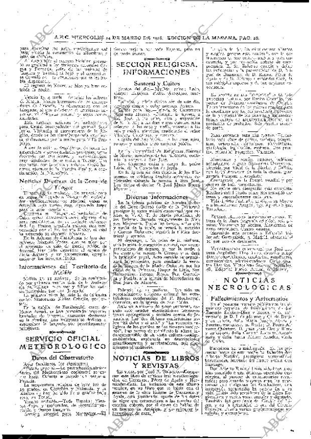 ABC MADRID 14-03-1928 página 28