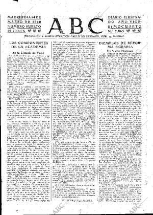 ABC MADRID 14-03-1928 página 3