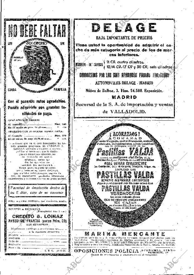 ABC MADRID 14-03-1928 página 45