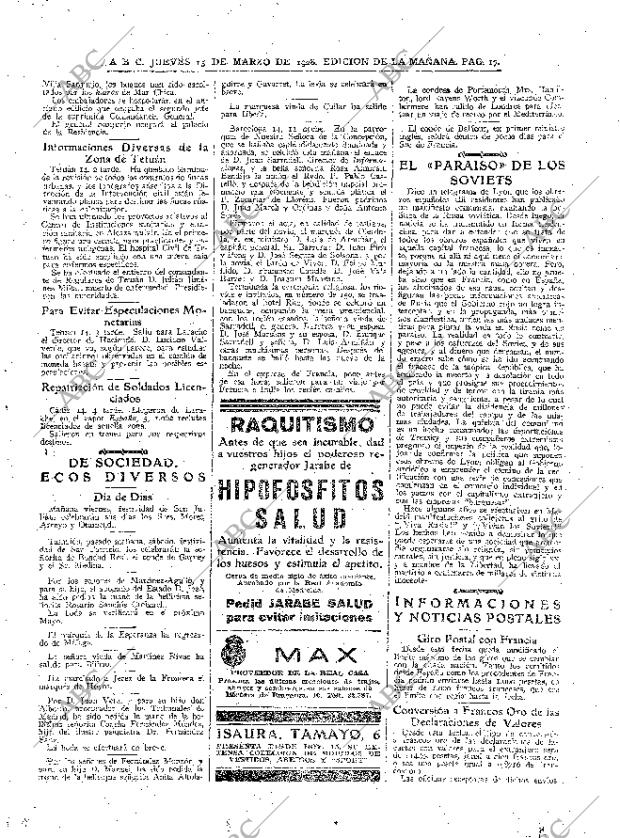 ABC MADRID 15-03-1928 página 17