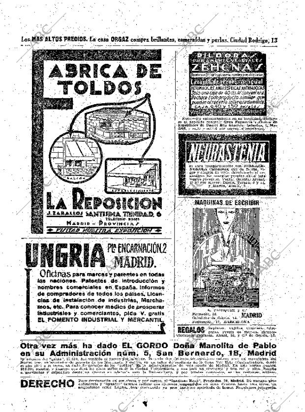 ABC MADRID 15-03-1928 página 2