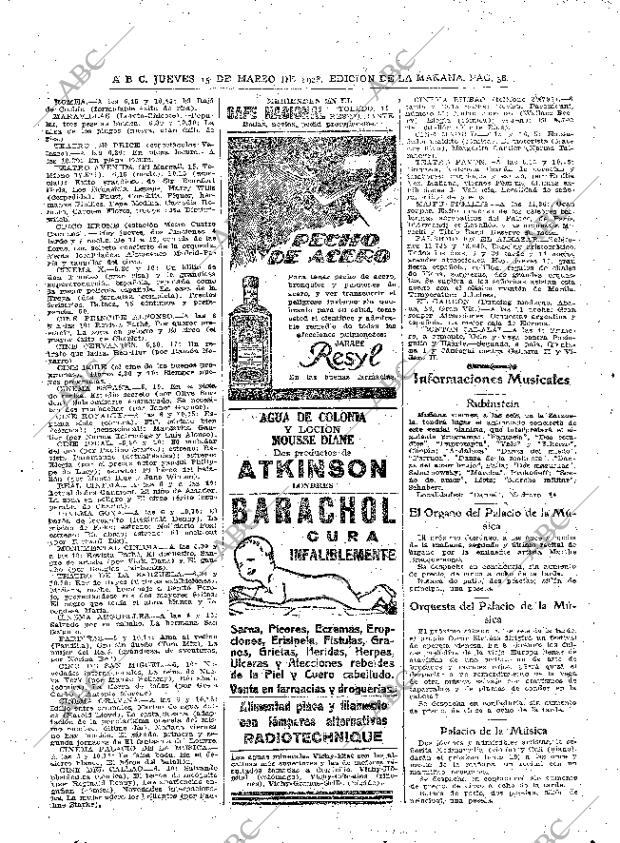 ABC MADRID 15-03-1928 página 38