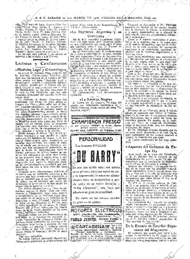 ABC MADRID 17-03-1928 página 22