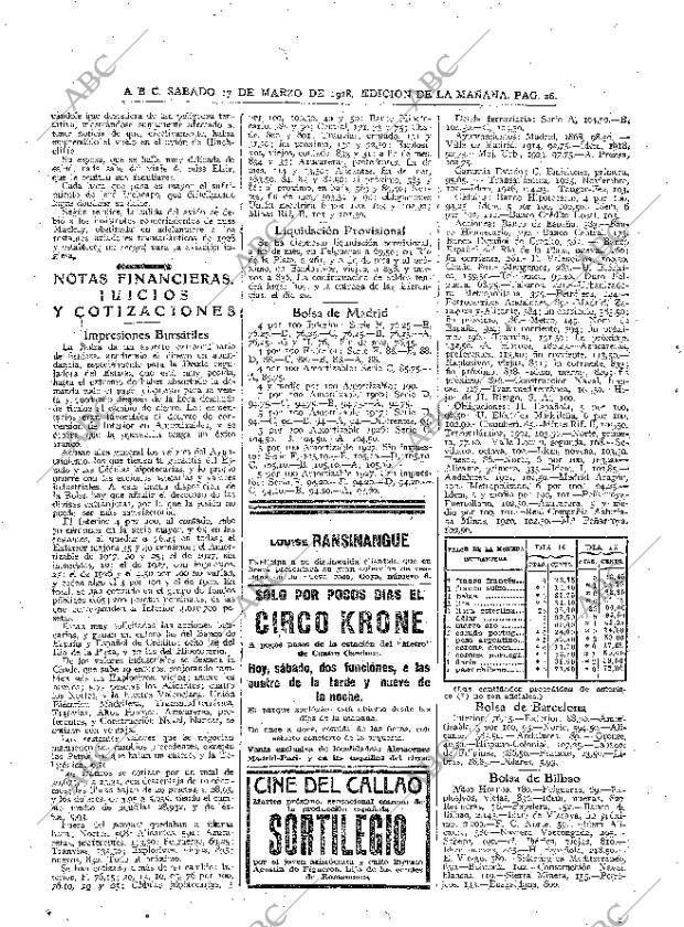 ABC MADRID 17-03-1928 página 26
