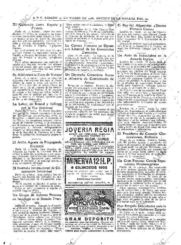 ABC MADRID 17-03-1928 página 32