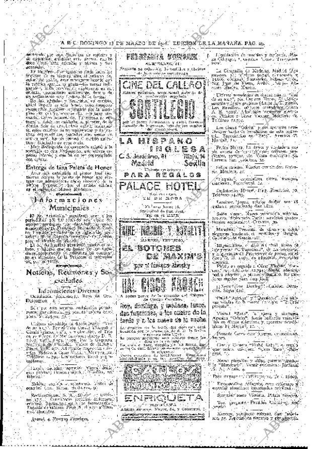 ABC MADRID 18-03-1928 página 29