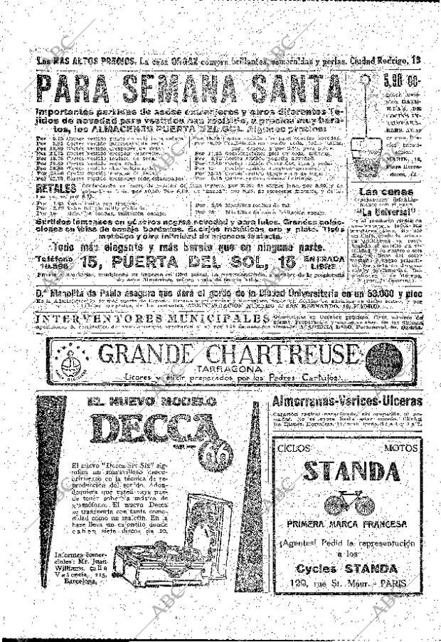 ABC MADRID 18-03-1928 página 66