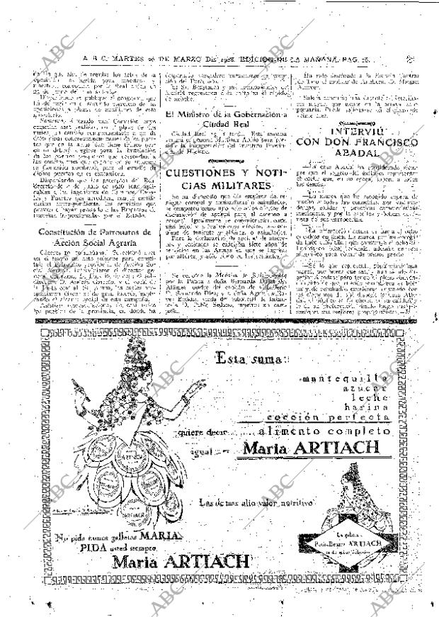 ABC MADRID 20-03-1928 página 16