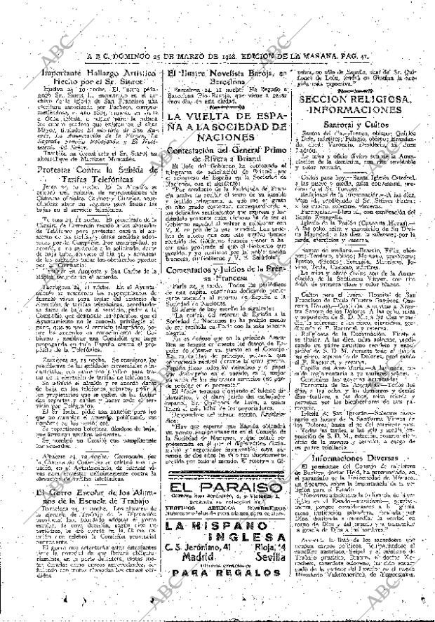 ABC MADRID 25-03-1928 página 41