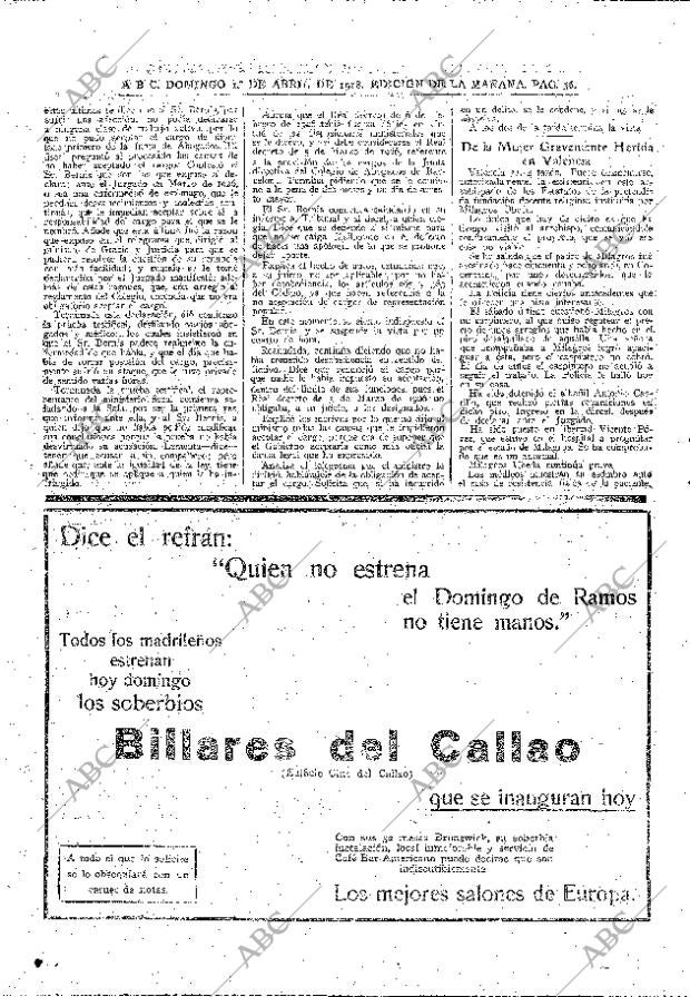 ABC MADRID 01-04-1928 página 36