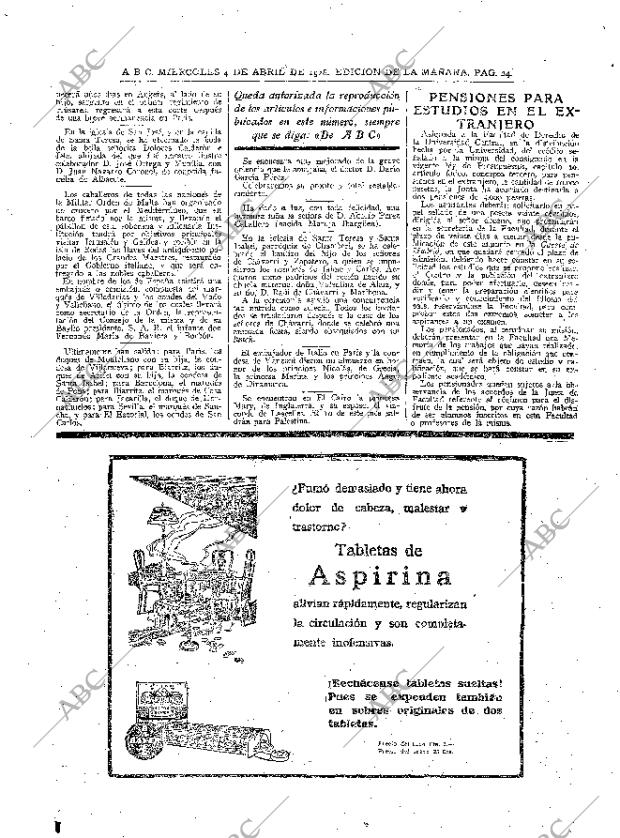 ABC MADRID 04-04-1928 página 24