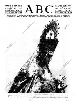 ABC MADRID 05-04-1928 página 1