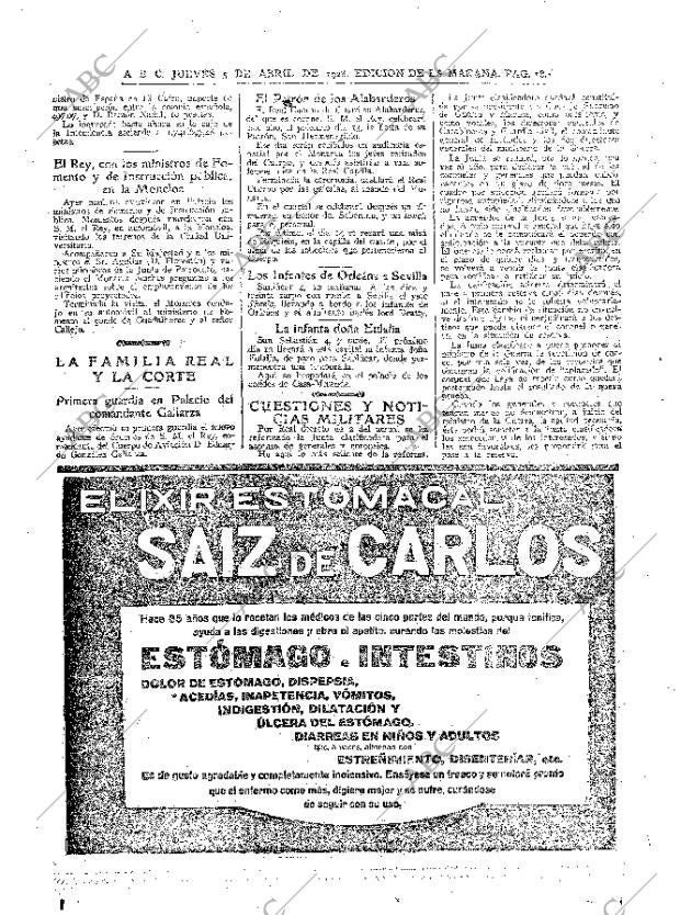 ABC MADRID 05-04-1928 página 18