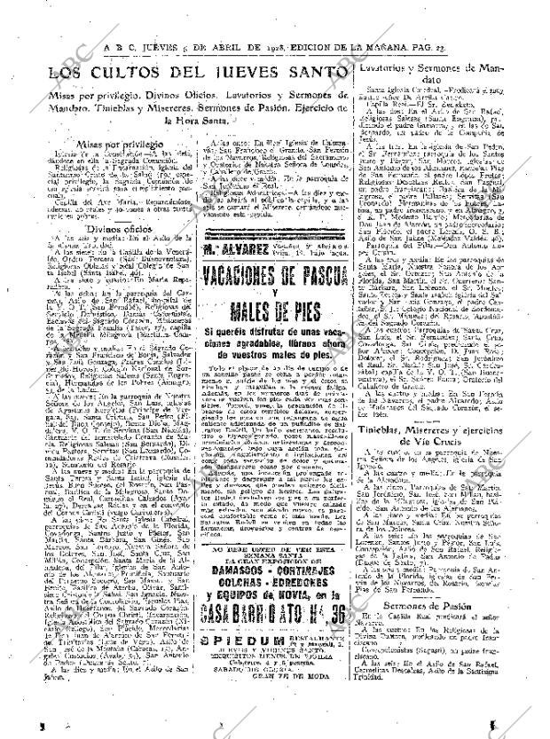 ABC MADRID 05-04-1928 página 23