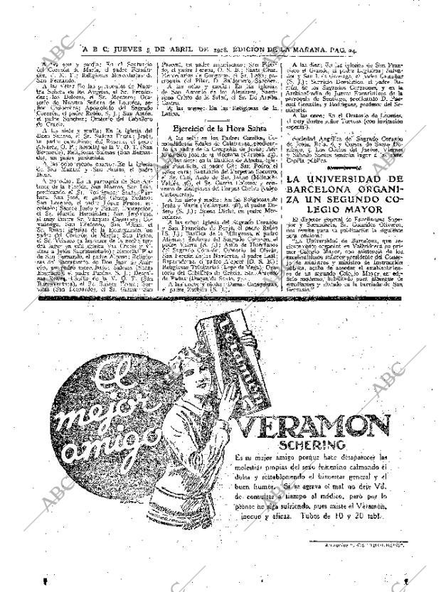 ABC MADRID 05-04-1928 página 24
