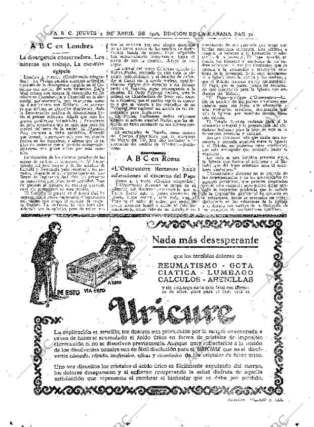 ABC MADRID 05-04-1928 página 32