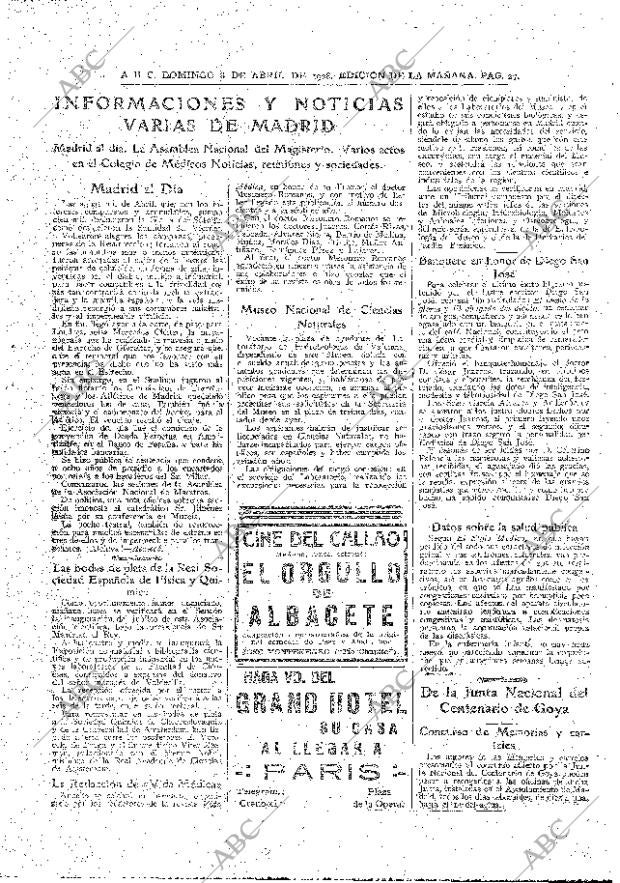 ABC MADRID 08-04-1928 página 27