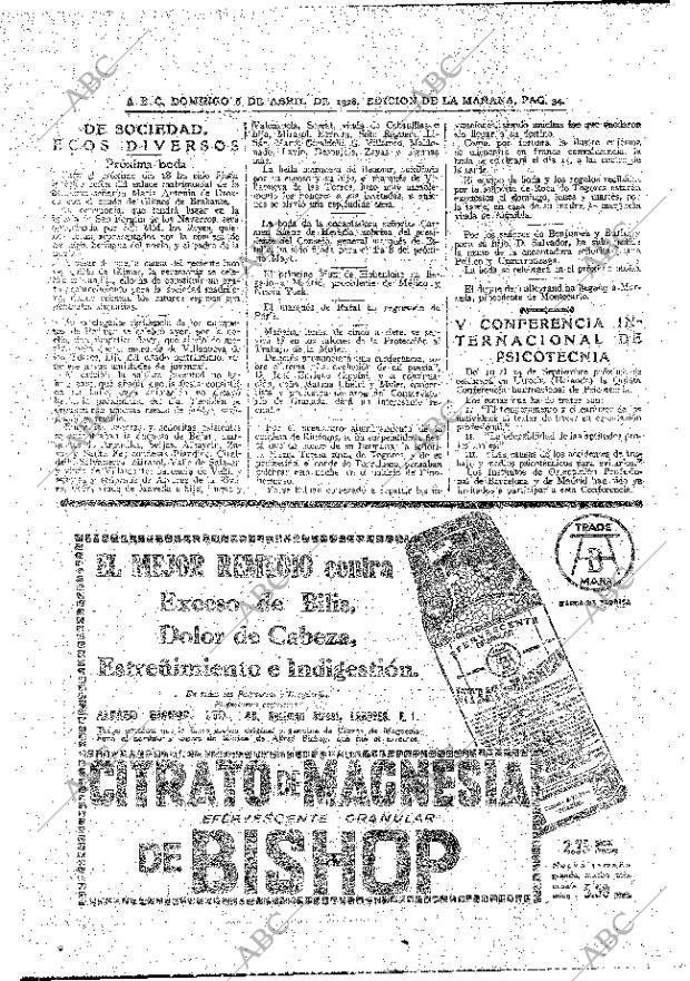 ABC MADRID 08-04-1928 página 34