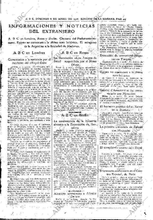 ABC MADRID 08-04-1928 página 45