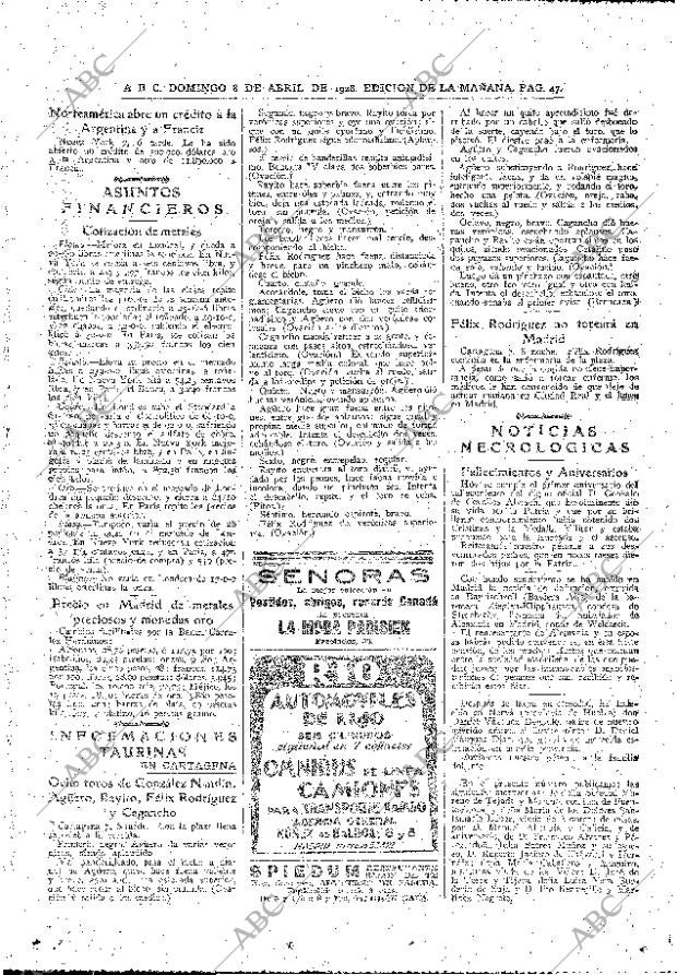 ABC MADRID 08-04-1928 página 47