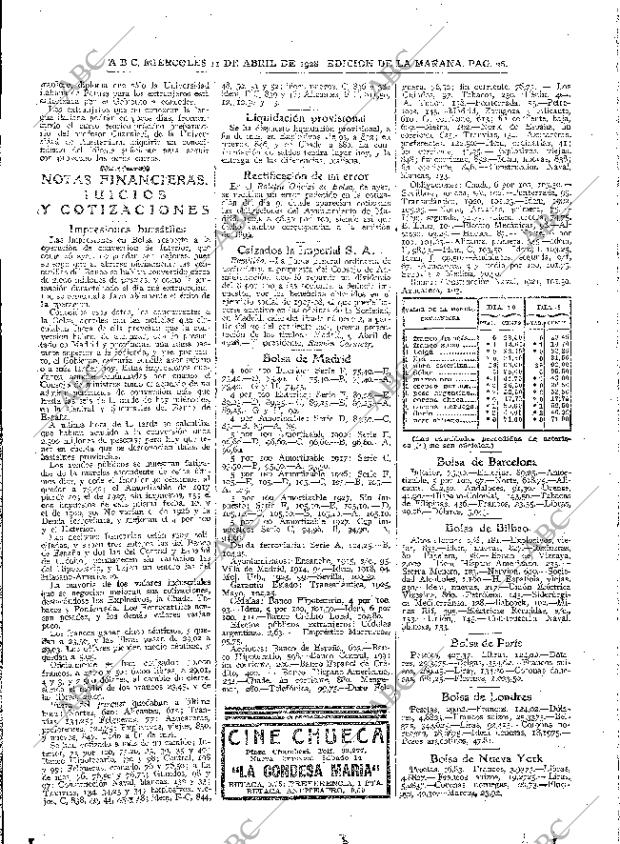 ABC MADRID 11-04-1928 página 26