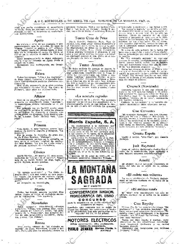 ABC MADRID 11-04-1928 página 40