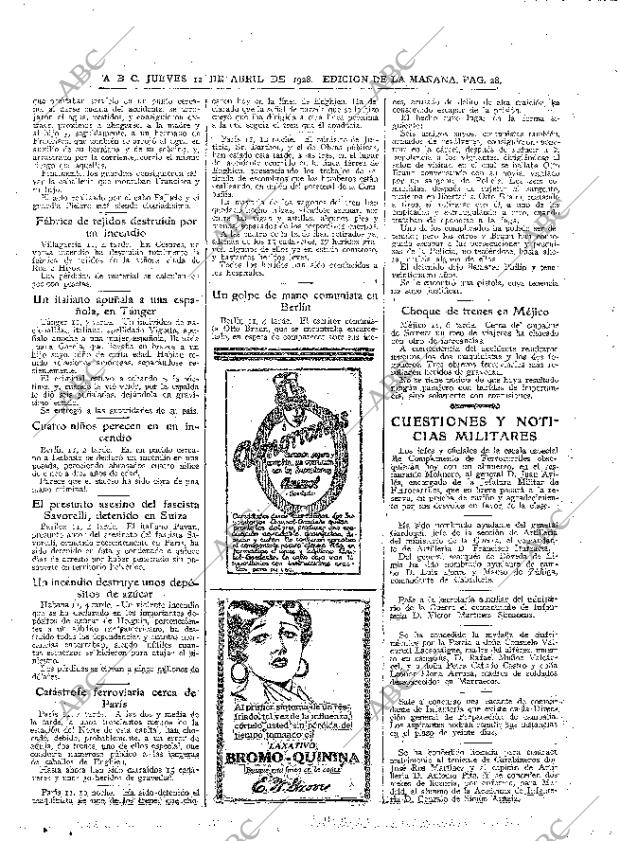 ABC MADRID 12-04-1928 página 28