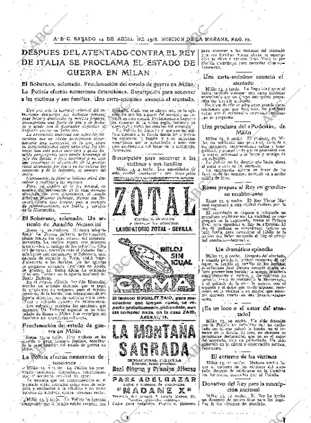 ABC MADRID 14-04-1928 página 17