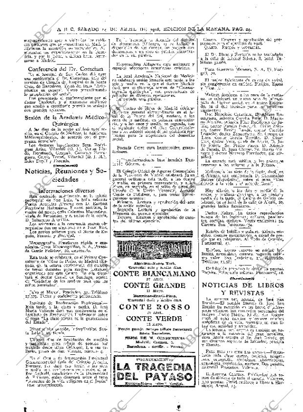 ABC MADRID 14-04-1928 página 24