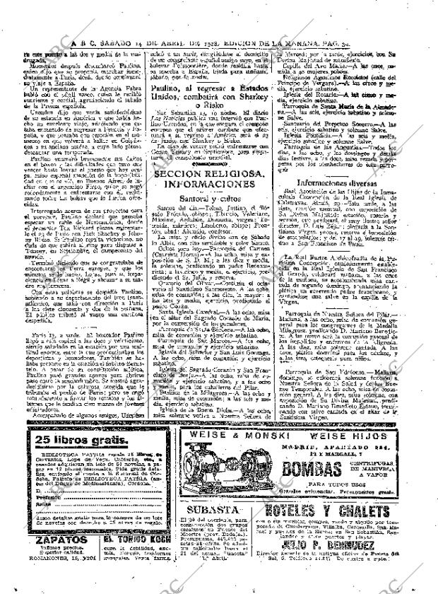 ABC MADRID 14-04-1928 página 36