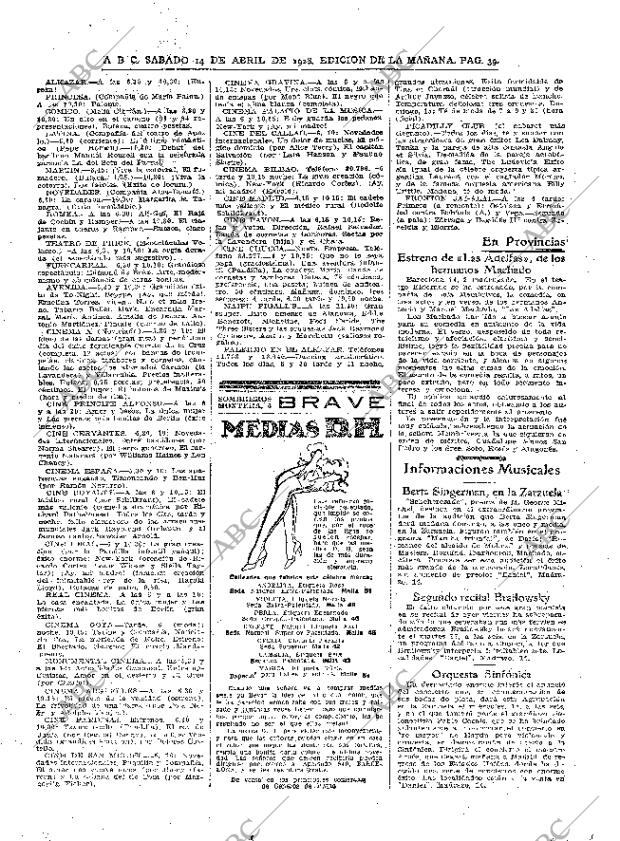 ABC MADRID 14-04-1928 página 39