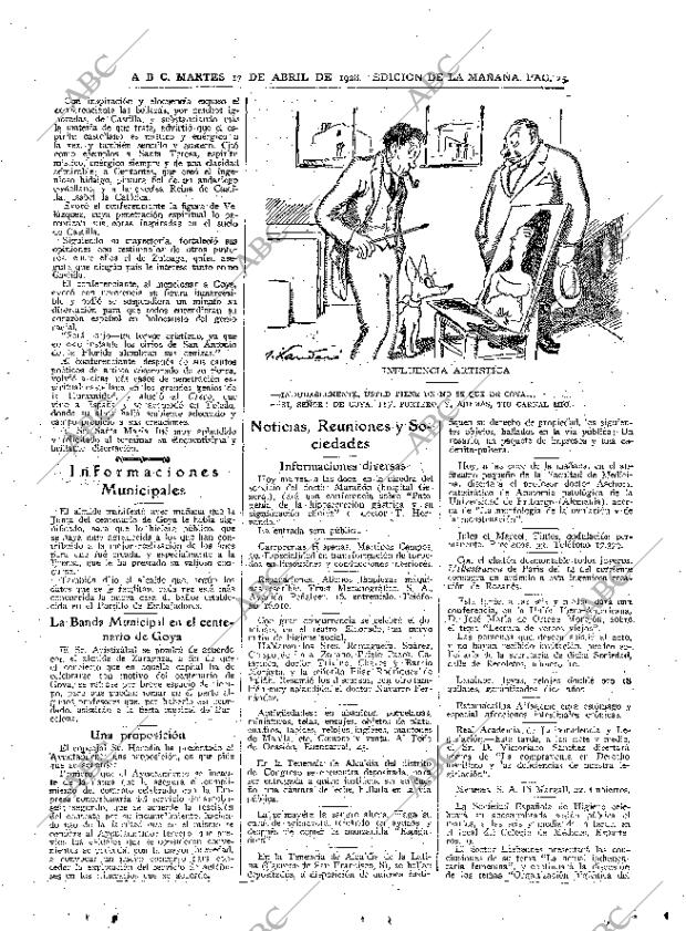 ABC MADRID 17-04-1928 página 25