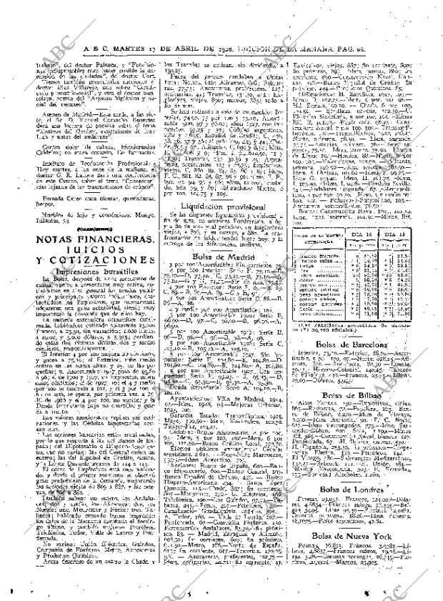 ABC MADRID 17-04-1928 página 26