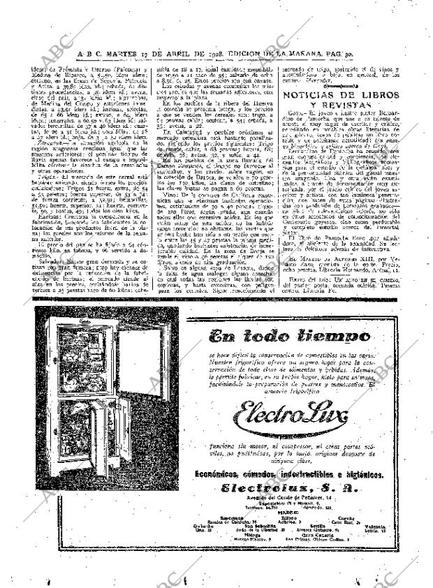 ABC MADRID 17-04-1928 página 30