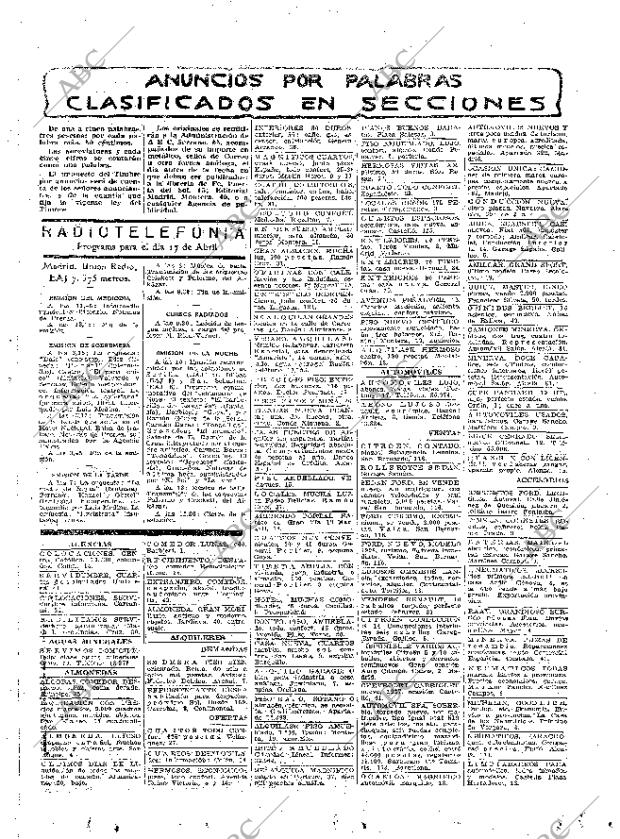 ABC MADRID 17-04-1928 página 49